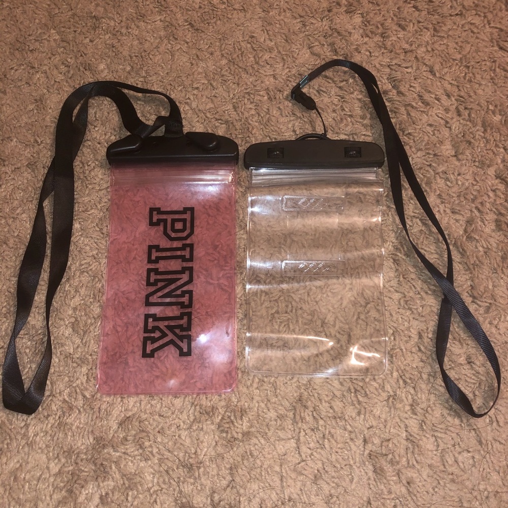Victoria secret water proof case phone holders